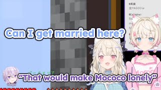Mococo silent after Fuwawa talks about getting married
