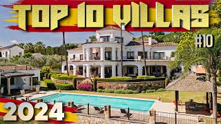 TOP 10 LUXURY HOUSES 2024 in #Marbella #Spain #CostadelSol (Part 10) | 4K