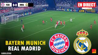 🔴EN DIRECT : BAYERN MUNICH vs REAL MADRID | eFootball PES 2021 Simulation Gameplay PC screenshot 1