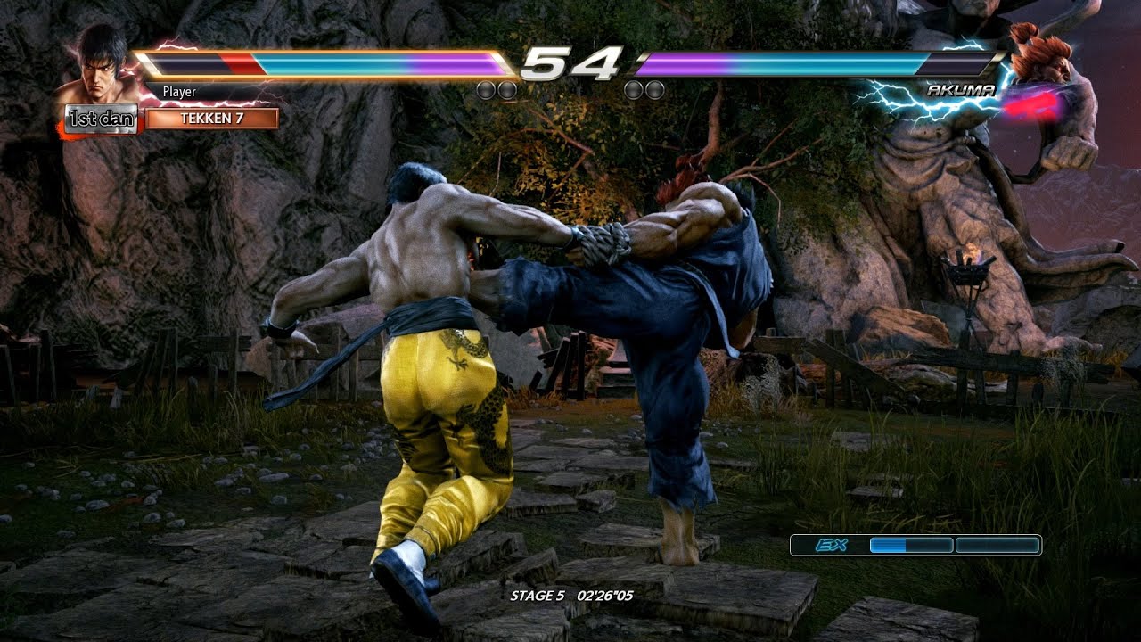 Law vs Akuma | Tekken 7 Best Fighting Gameplay