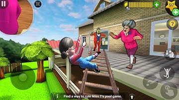 Scary Teacher 3D_New updater-New fun video everyday , gameplay walkthrough  part 669 ( android, ios)