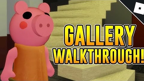 Piggy - Chapter 3 - Gallery Map ESCAPE! + Ending | Roblox