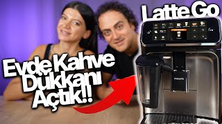 Fiyat Performans Kahve Makinesi!  | Philips LatteGo EP5447/90 Espresso Makinesi İnceleme