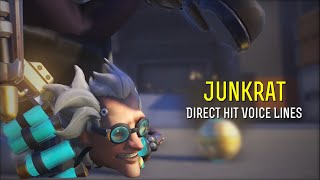 Junkrat’s Direct Hit Voice Lines