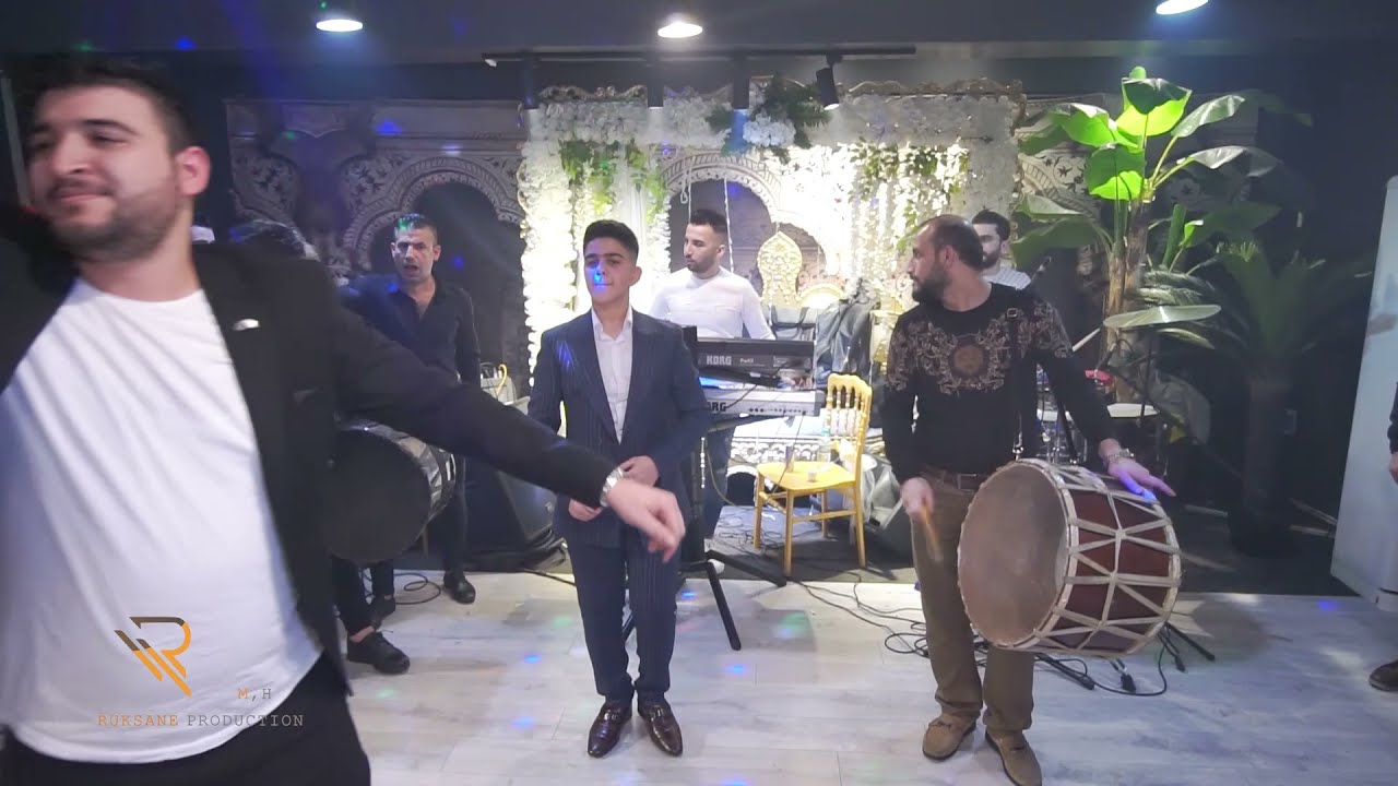 عزام الشبعان والمايسترو جيمو -  حفلة عرس -  part1 - دبكات نار