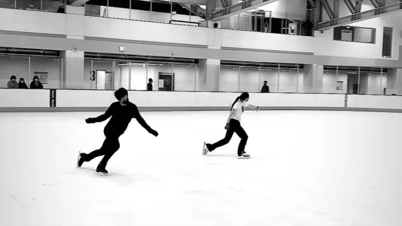 [차준환] 빌리버 연습 (with 신예지 안무가)