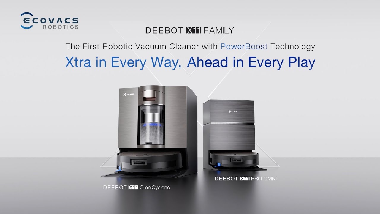 Introducing ECOVACS DEEBOT X11 FAMILY!