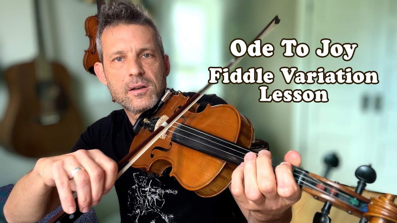 Regardez Ode To Joy - Fiddle Variation Lesson sur YouTube Regardez Ode To Joy - Fiddle Variation Lesson sur YouTube