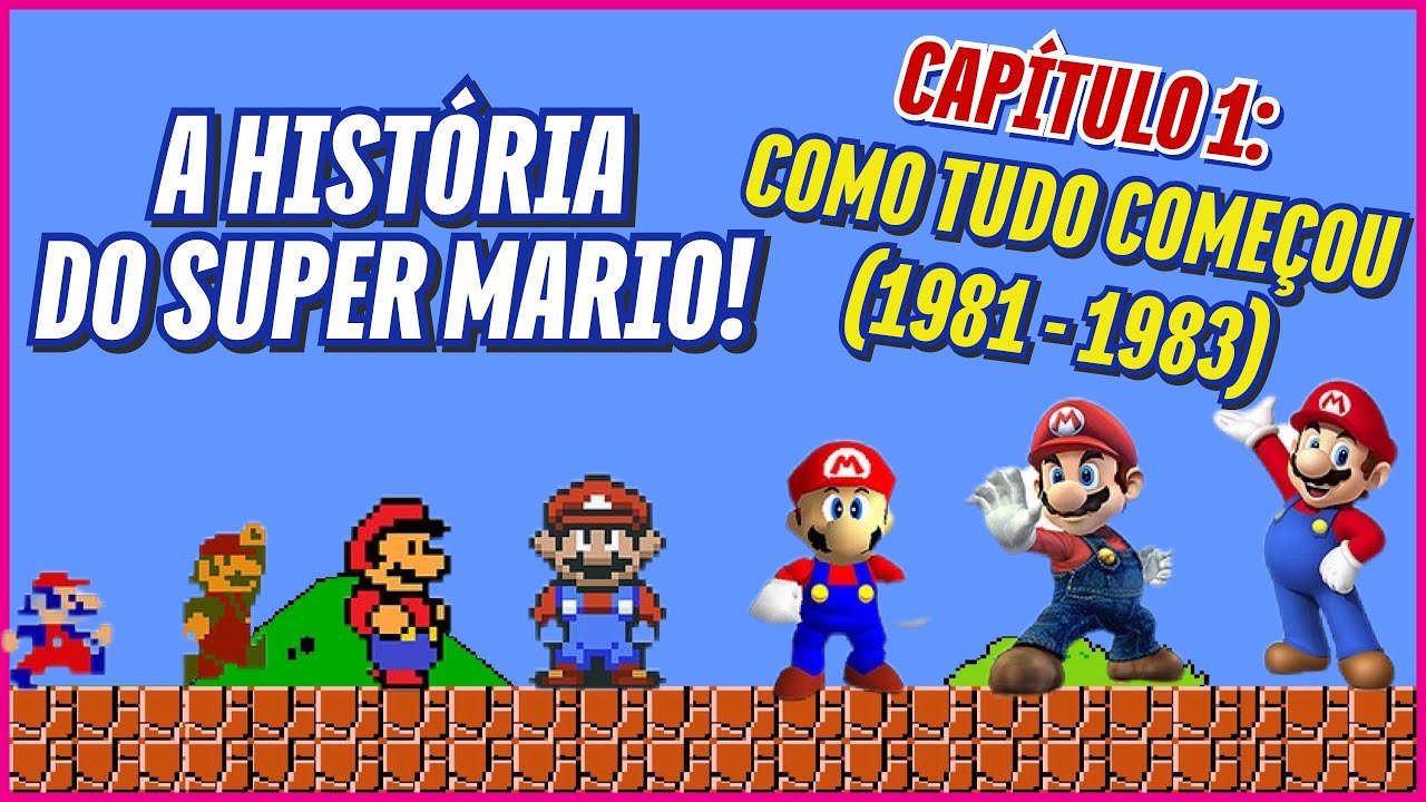 A origem da saga Mario Bross - De volta ao retrô