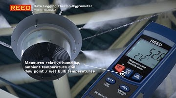 Get into humidity with the R6050SD Data Logging Thermo-Hygrometer