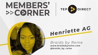TEP MEMBER CORNER WITH HENRIETTE AG