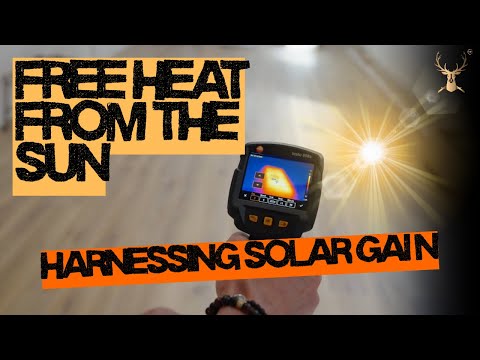 Harnessing solar gain — energy savings and health benefits — 360 degree site image