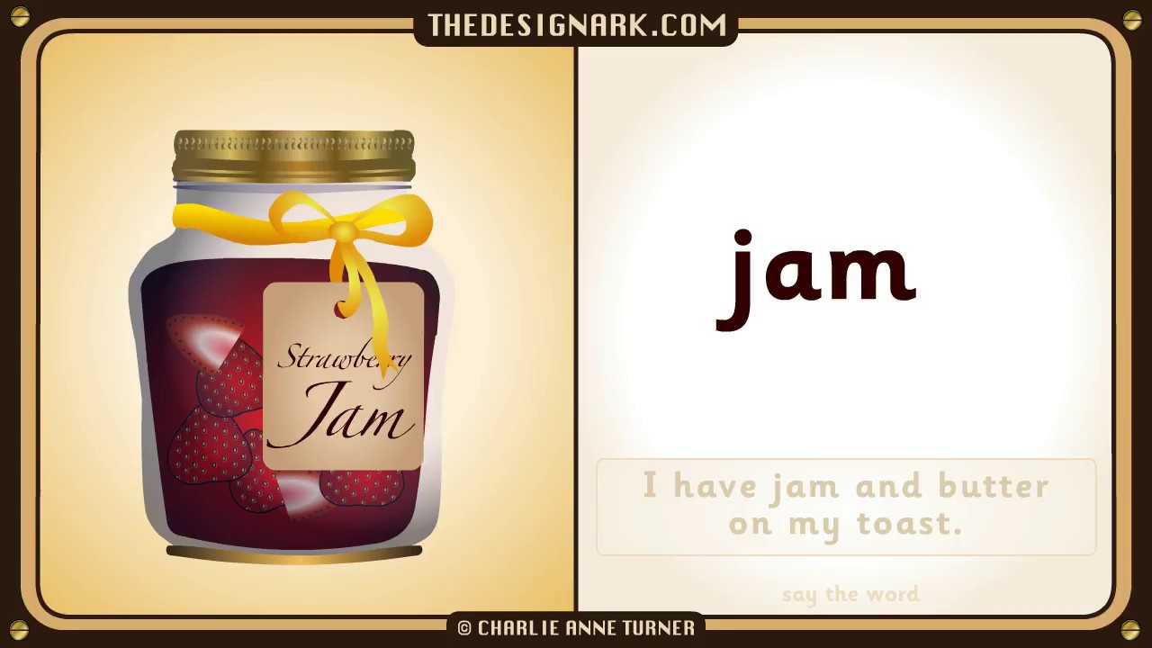 JAM: How to pronounce the English word jam - YouTube.