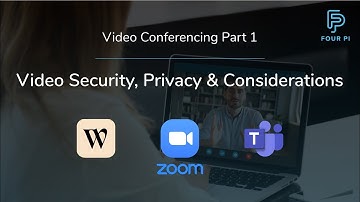Video Conferencing Part 1 - Video Security, Privacy & Considerations