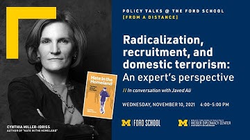 Radicalization, recruitment, and domestic terrorism: An expert