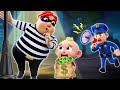 Police officer saves baby  police song   kid songs  nursery rhymes by pib family