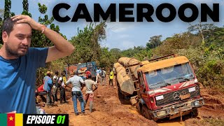 Deadliest Roads Cameroon | GABON to CAMEROON Most Difficult International Border crossing 😭😭