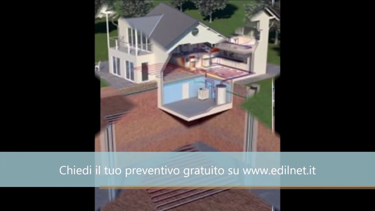 Costi impianto riscaldamento geotermico edilnet.it youtube Quanto costa impianto riscaldamento a pavimento