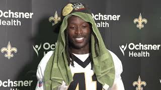 Alvin Kamara talks suspension, relationship with Kendre Miller and the Saints offensive firepower
