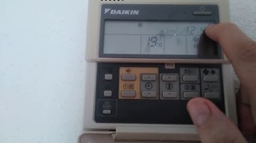 Programar Daikin BRC1D52