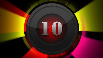 COUNTDOWN TIMER ( v118 ) CLOCK 10 sec with sound effect, voice, tick tack, beep HD