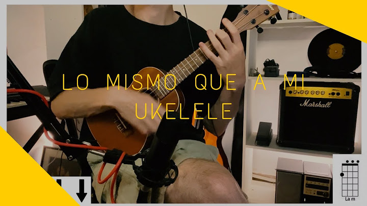 REGGAETON Y CUMBIA CON UKELELE | Lo Mismo Que A Mi - The La Planta  (cover/tutorial) MartinLopez