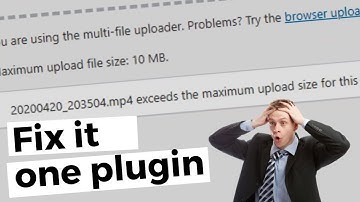 How to Increase Maximum Upload File Size in WordPress