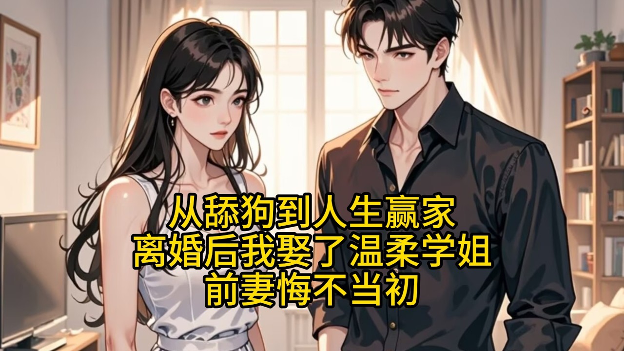 从舔狗到人生赢家，离婚后我娶了温柔学姐，前妻悔不当初