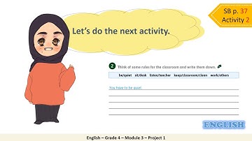 Grade 4 – English  – Module 3 – Project part 1