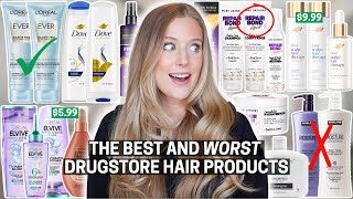 The Best \& Worst Drugstore Hair Products | Drugstore Haircare Faves \& Fails Part 3!