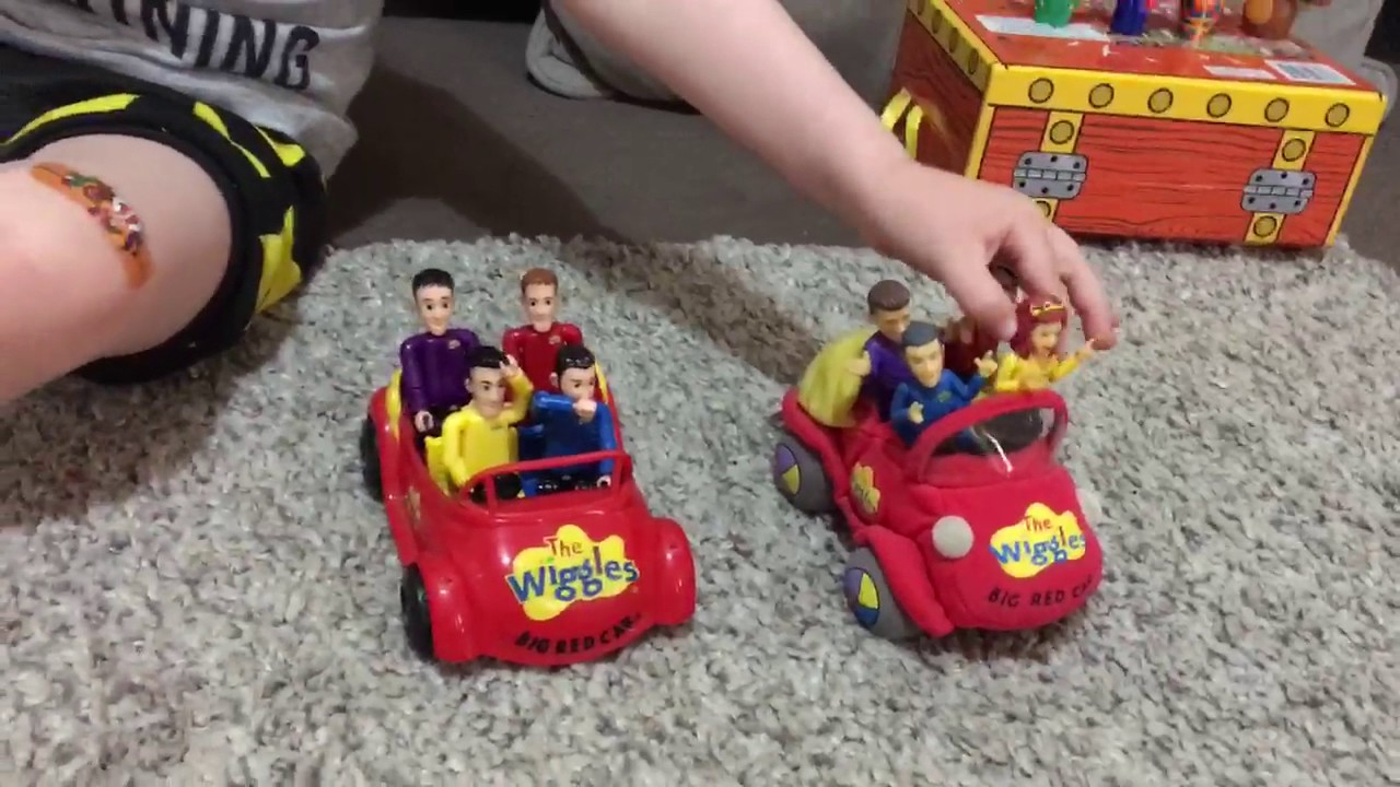 The Wiggles BIG RED CAR Toot Toot With The Original And New Wiggles ...