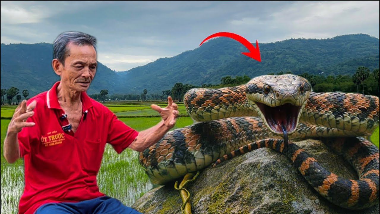 Thật hư chuyện chú 6 ở núi cậu bị rắn hổ mây dọa cho xém chết lúc nữa đêm #video #rắnhổmây 