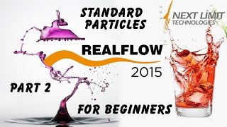 Standard - Particles Tutorial | Part 2 | Realflow 2015  for beginner screenshot 5