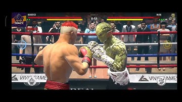 Real Boxing 2  Masaru VS Husk.