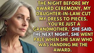 My Daughter-In-Law Cut My Award Dress to Pieces the Night Before the Gala—Then She Saw Who Was Ha...