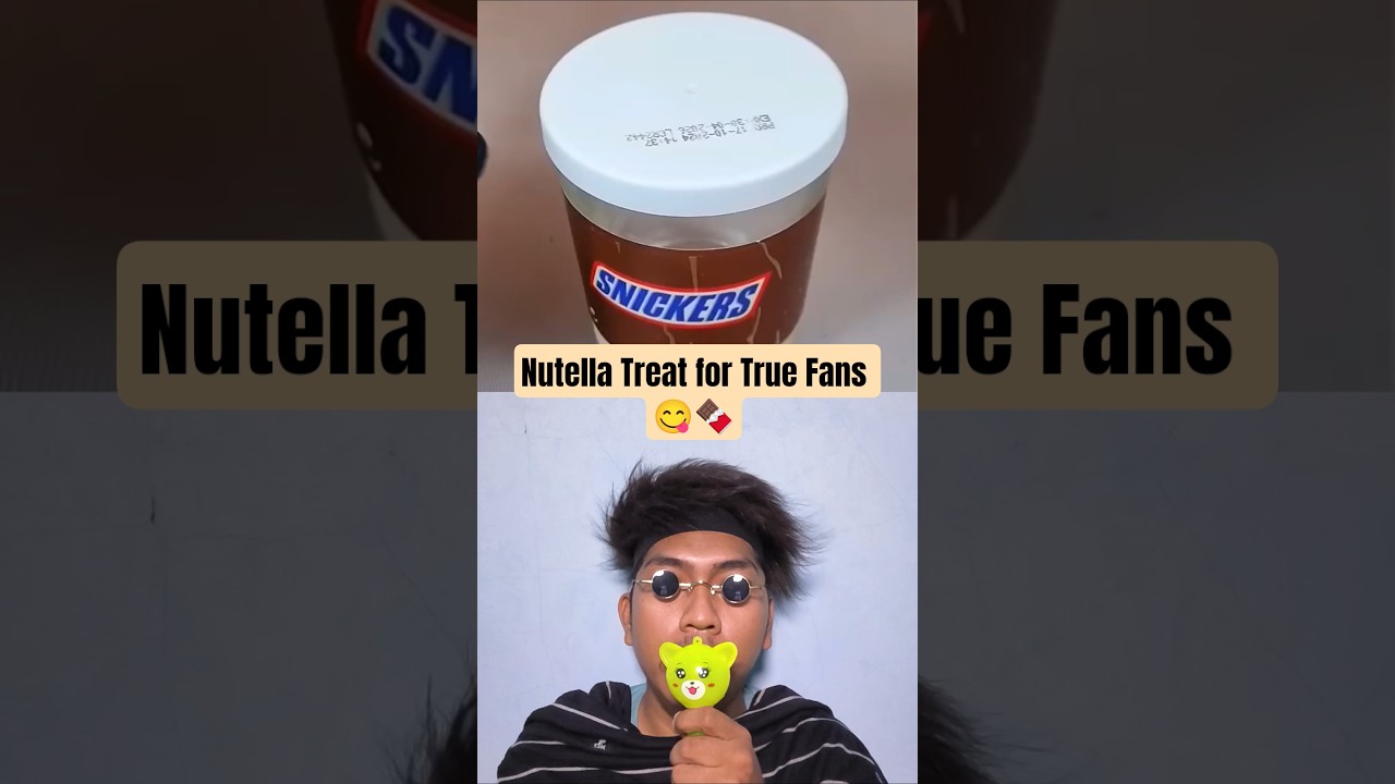 Only Real Nutella Lovers Get This 🍫✨ JuTOStv