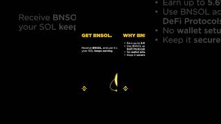 Earn Up to 5.6% APR Staking SOL with BNSOL