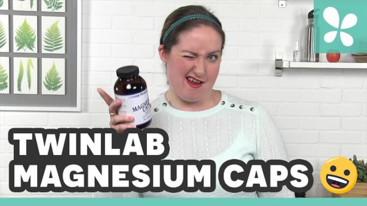 TwinLab Preservative Free Magnesium Caps for Healthy Full Body Support