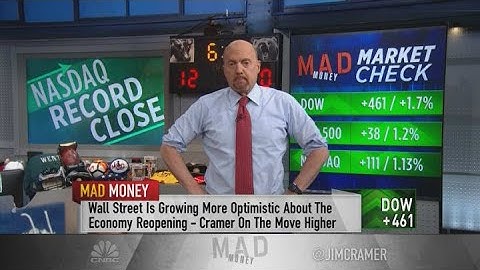 Jim Cramer explains how the Nasdaq hit a new all-time high during the coronavirus pandemic