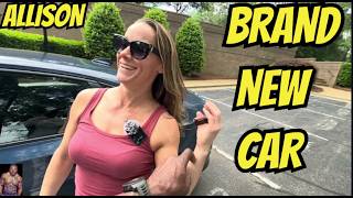Street Talk:  Allison got a brand-new car!