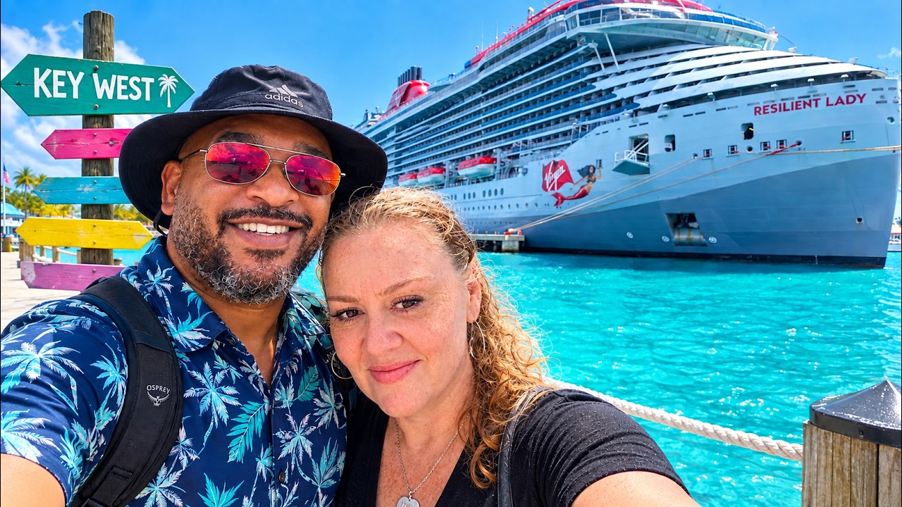 Stepping Off Our First Virgin Cruise to WALK Key West's BEST Stops | NO TROLLEY or Golf Cart Needed!