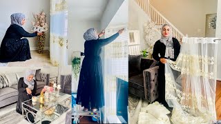 این هم از پرده های جدید ما که نصب کردیم ببینید که چطور شده دوستان |We installed our new Curtains