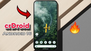 🌟 Eindelijk hier: OFFICIËLE crDroid v12 met ANDROID 16 | Eerste blik! 📱🔥