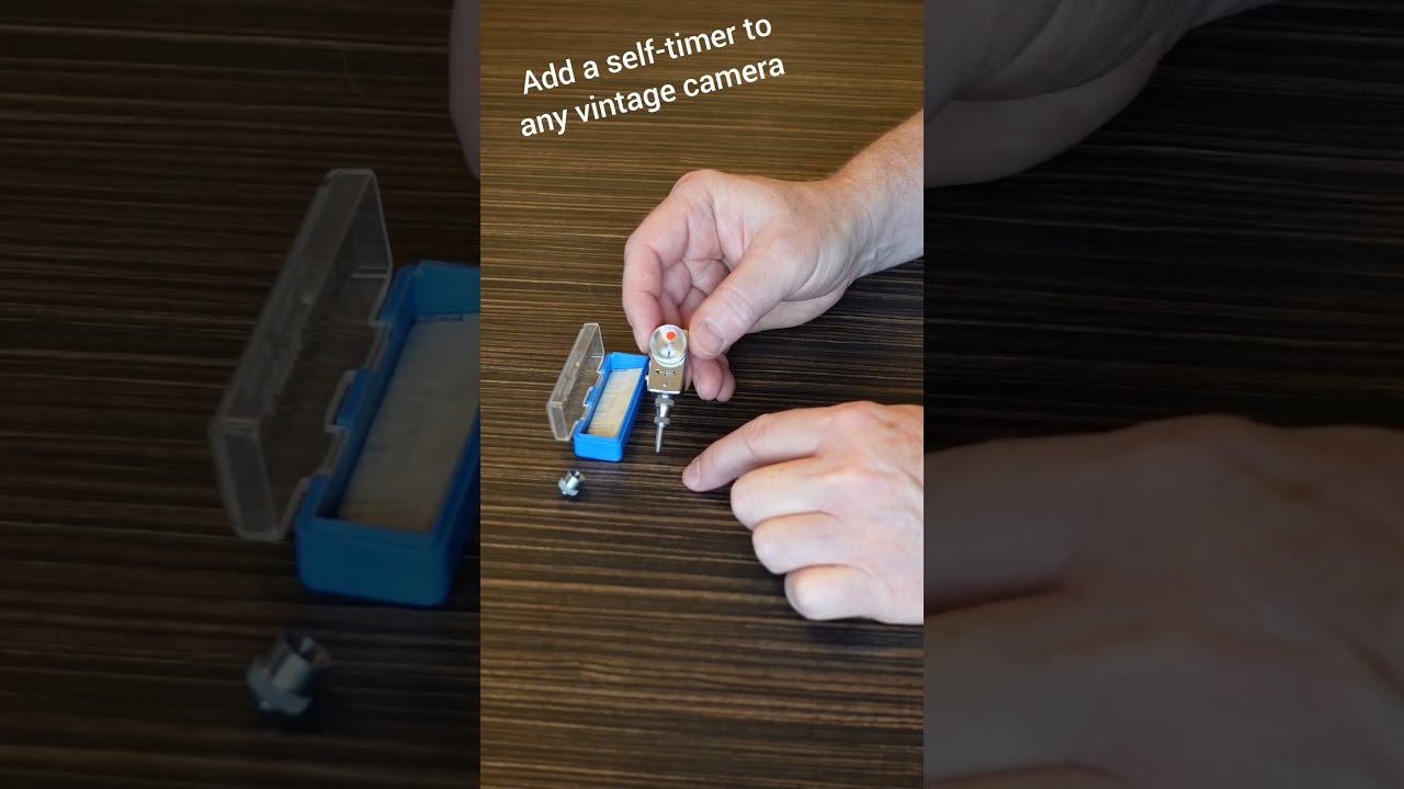 Add a self-timer to any vintage camera! - YouTube