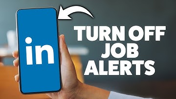 How To Turn Off Job Alerts On Linkedin 2025 (iPhone & Android)