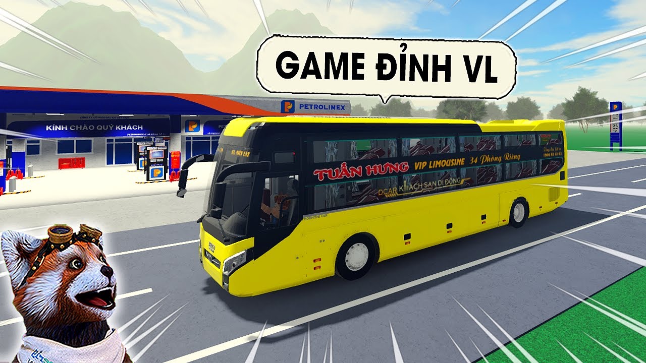 GAME LÁI XE KHÁCH VIỆT NAM NHƯ THẬT TRONG ROBLOX