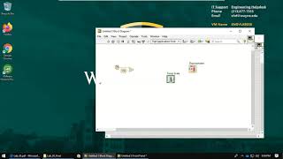 Lab 2  part 2: Sub VI  thermometer VI example