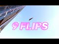 9 FLIPS - NONUPLE - DONE BY ERNEST BRENCHLEY | AwesomeFlipsMedia