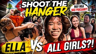 SHOOT THE HANGER CHALLENGE… MAY MGA NAG PUKSAAN ELLA VS ALL GIRLS?!