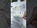 Fast and easy Labour Day drawing #shorts #labourday #diy# kidspainting